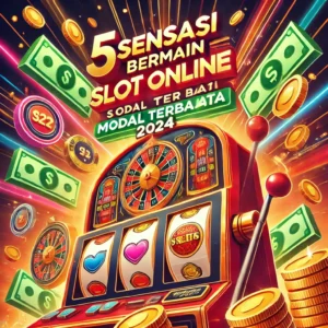 5 Sensasi Bermain Slot Online Modal Terbatas 2024