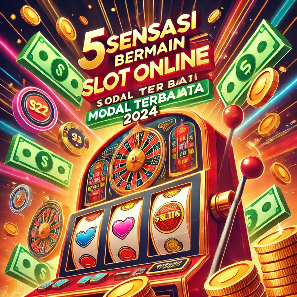 5 Sensasi Bermain Slot Online Modal Terbatas 2024