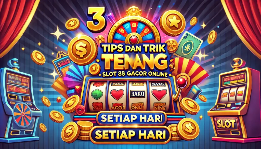 3 Tips Trik Menang Slot 88